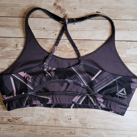 Reebok Workout Ready Sports Bra | Purple | Reebok Sports Bra | Sports Bra | M - Picture 4 of 13